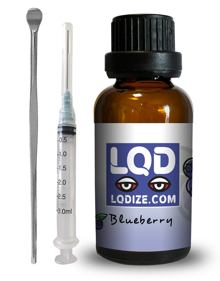 Blueberry Wax Liquidizer Syringe Dab tool by LQDIZE
