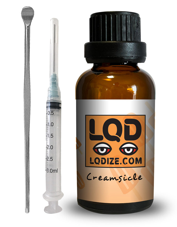 Creamsicle Wax Liquidizer with Syringe and Dab Tool