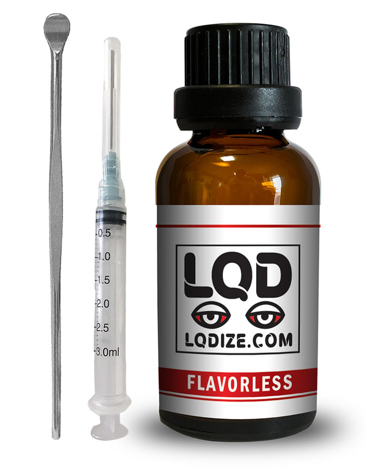 Flavorless Wax Liquidizer with Syringe and Dab tool