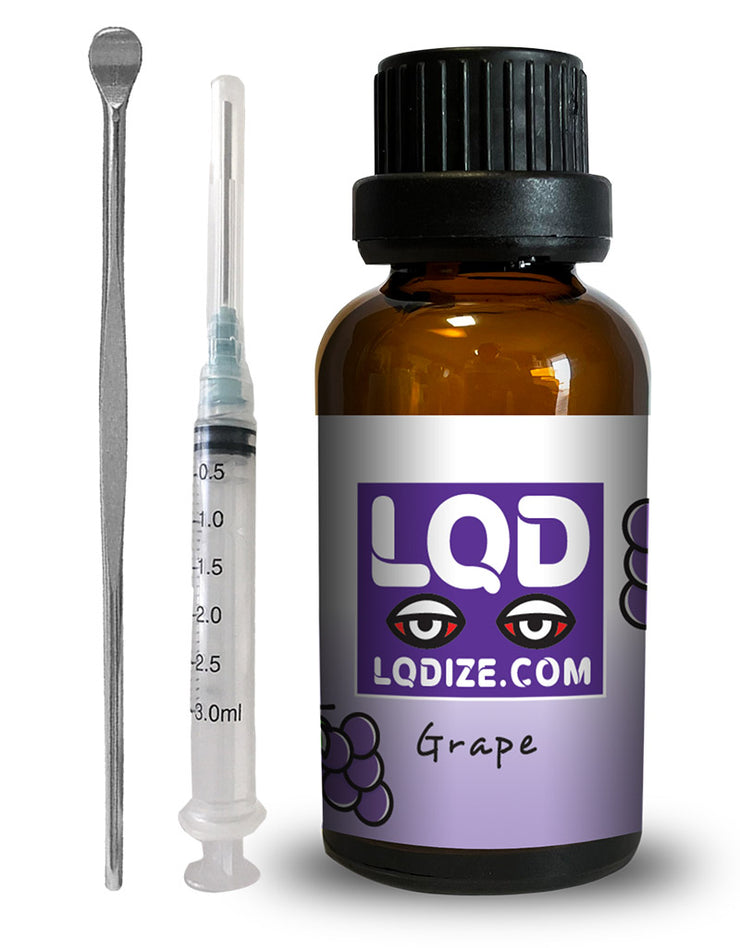 Grape Wax Liquidizer with Syringe and Dab Tool